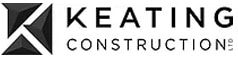 Keating construction logo colour